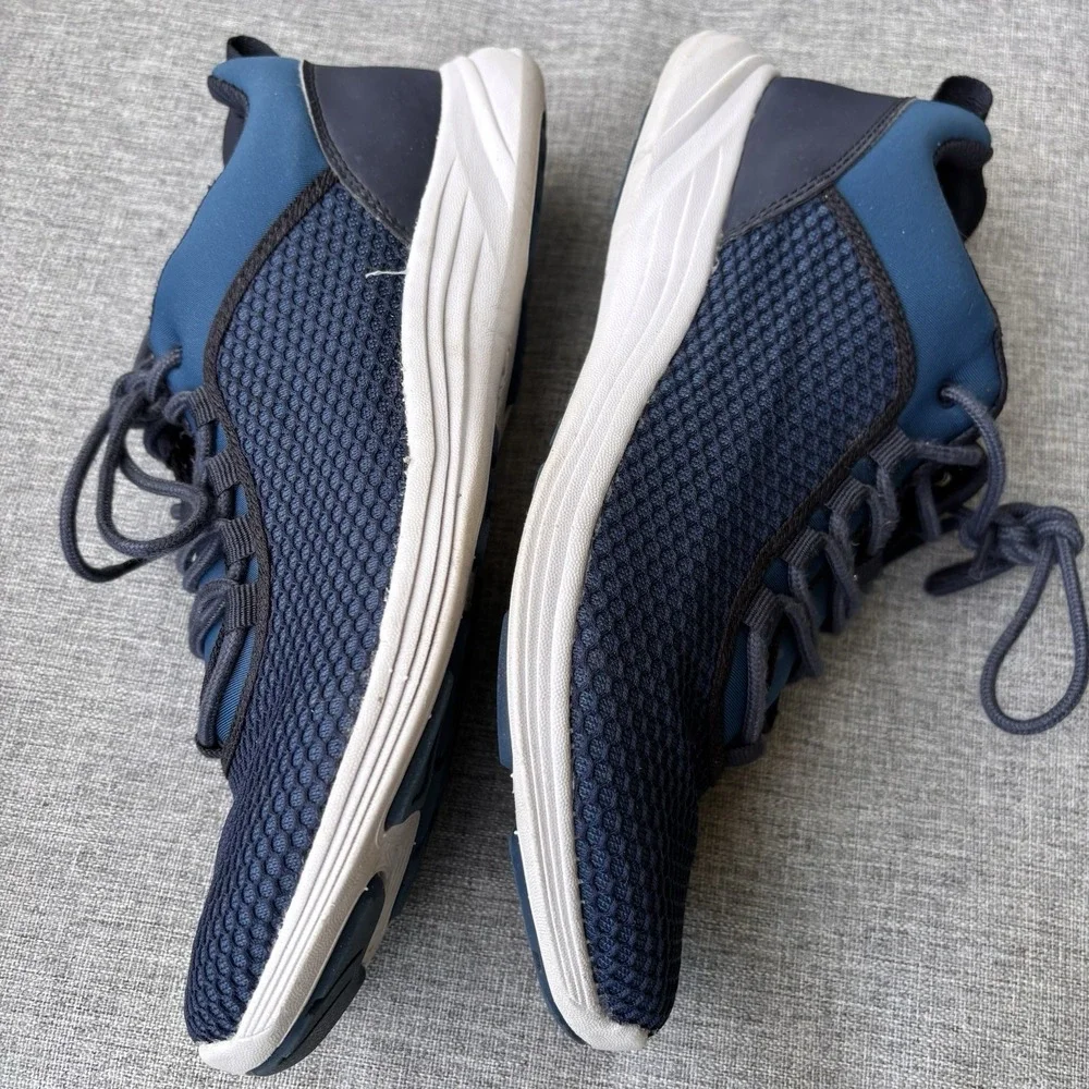 Vionic Christina Podiatrist Designed Mesh Lace-up Sneakers Navy‎ Blue Sz 8